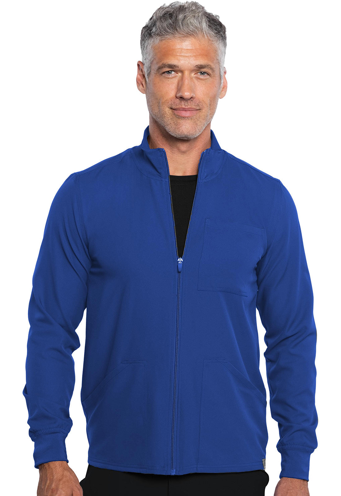 Men's Men's Zip Front Jacket - Royal