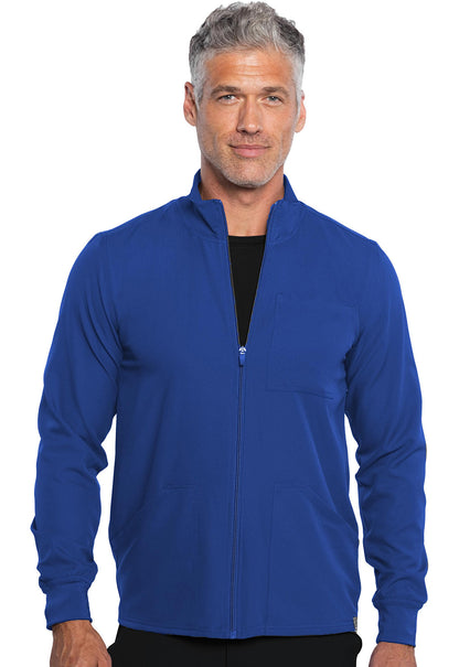 Men's Men's Zip Front Jacket - Royal
