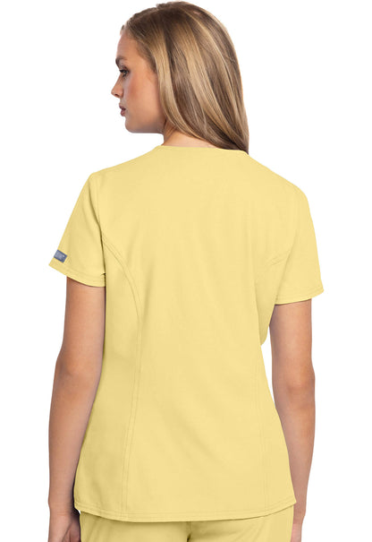 Women's Zip Front Henley Top - Copa Banana