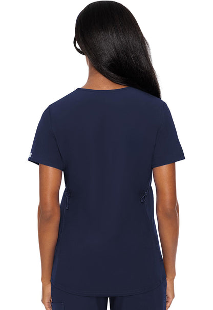 Women's Maternity V-Neck Top - Navy