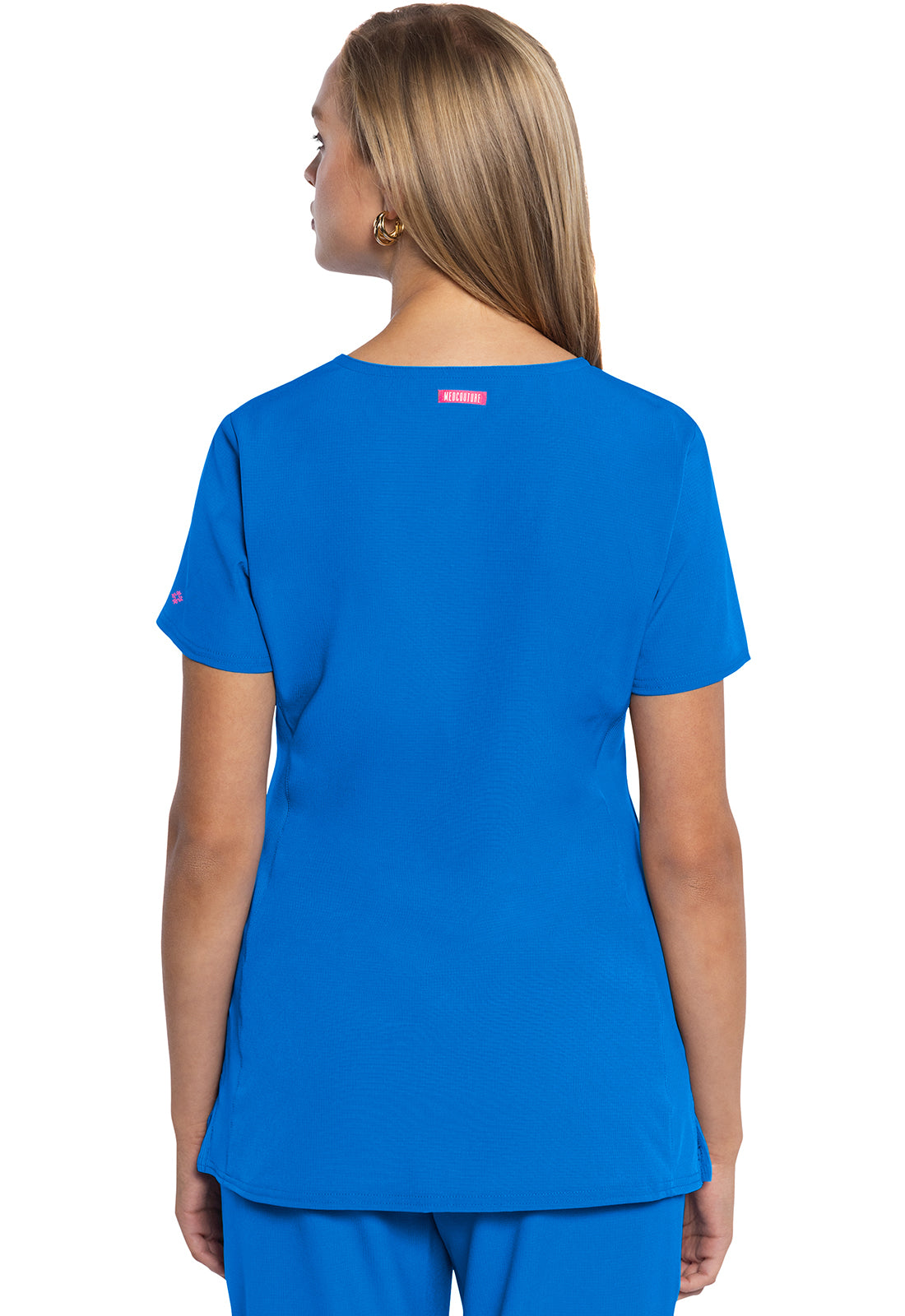 Women's V-Neck Top - Royal