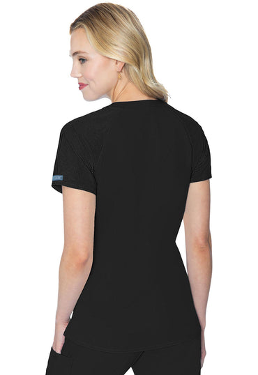 Women's Raglan Sleeve Top - Black