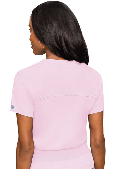 Women's V-Neck Tuck In - Ice Pink