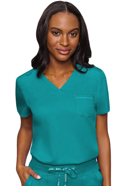 Women's V-Neck Tuck In - Teal