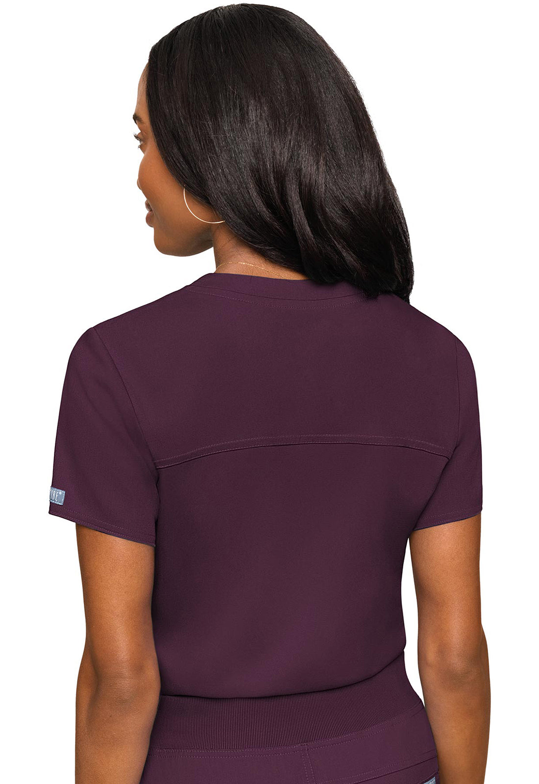 Women's V-Neck Tuck In - Wine