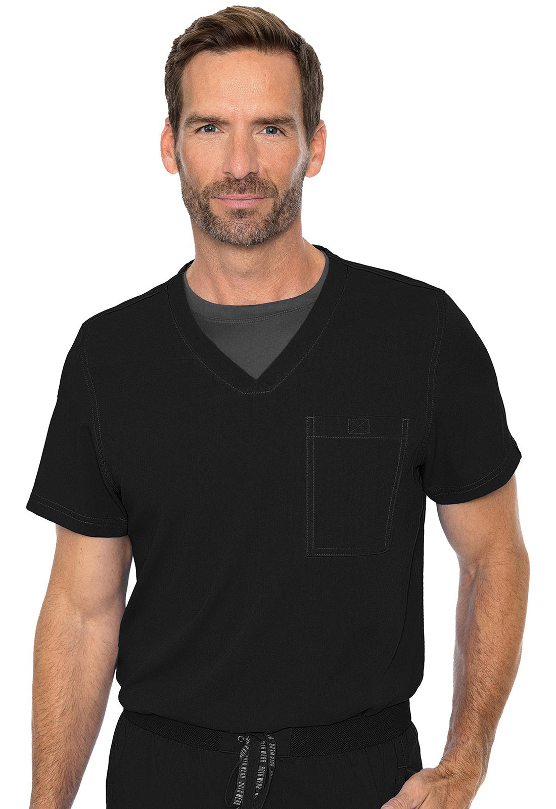 Men's Cadence One Pocket Top - Black