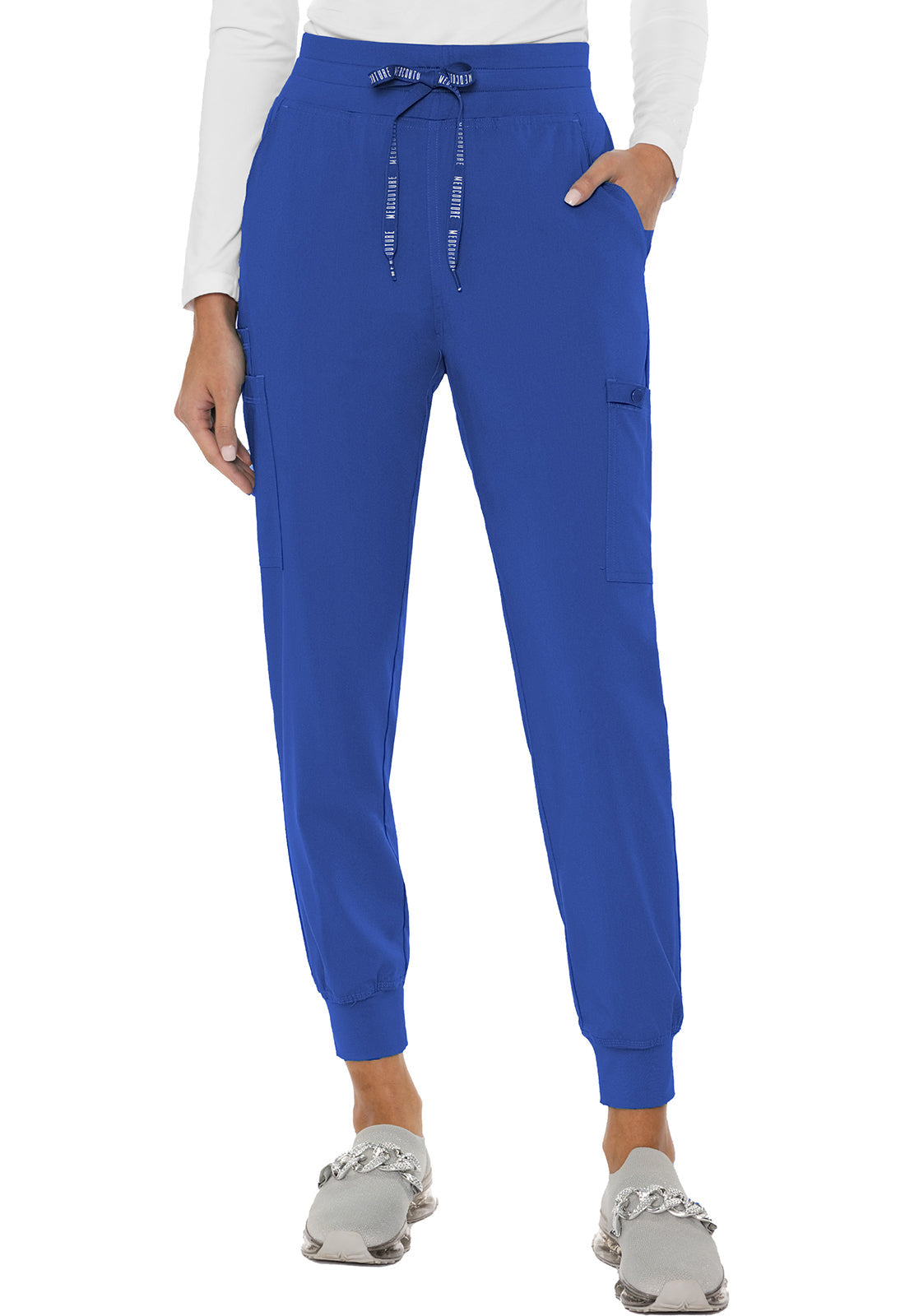 Women's Double Cargo Jogger  - Royal