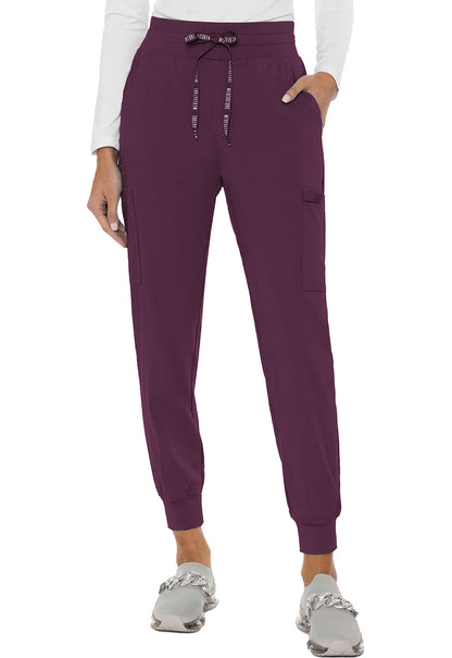 Women's Double Cargo Jogger  - Wine