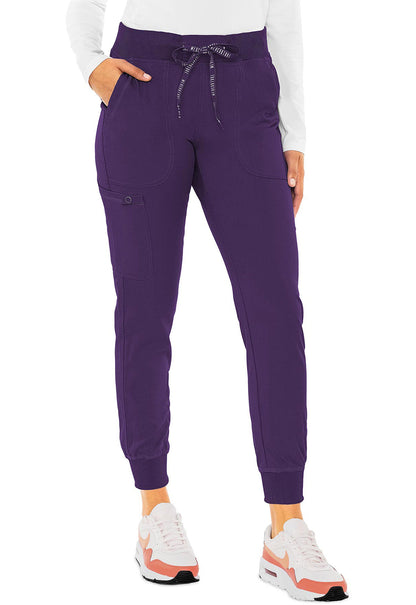 Women's Jogger Yoga Pant - Eggplant