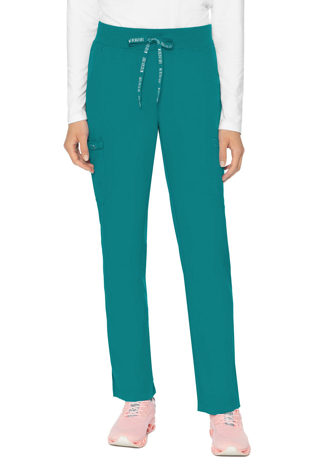 Women's Jersey Waist Yoga Pant - Teal
