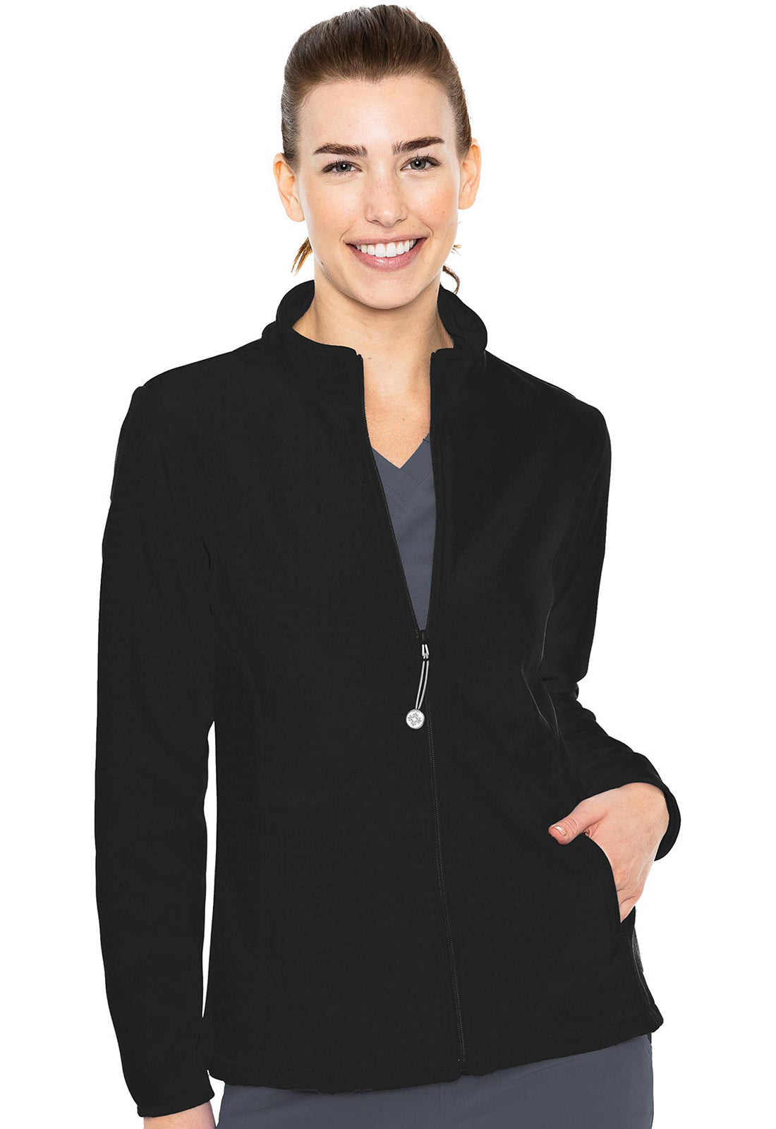 Women's Performance Fleece Jacket - Black