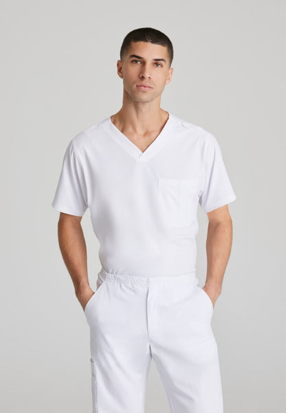 Structure Top - White - Jen's Scrubs