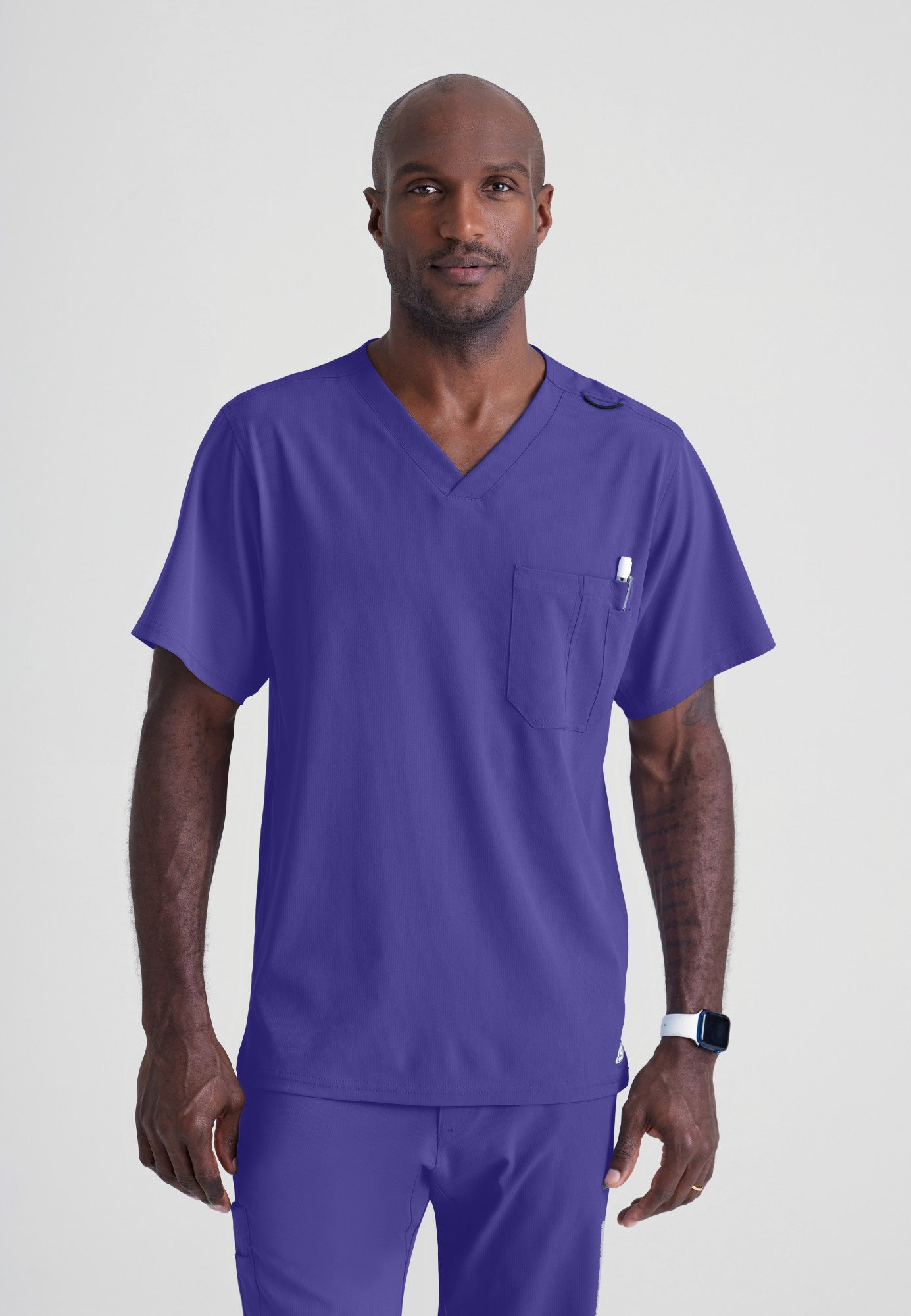 Structure Top - New Grape - Jen's Scrubs