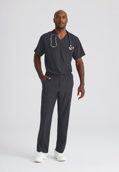 Structure Top - Pewter - Jen's Scrubs