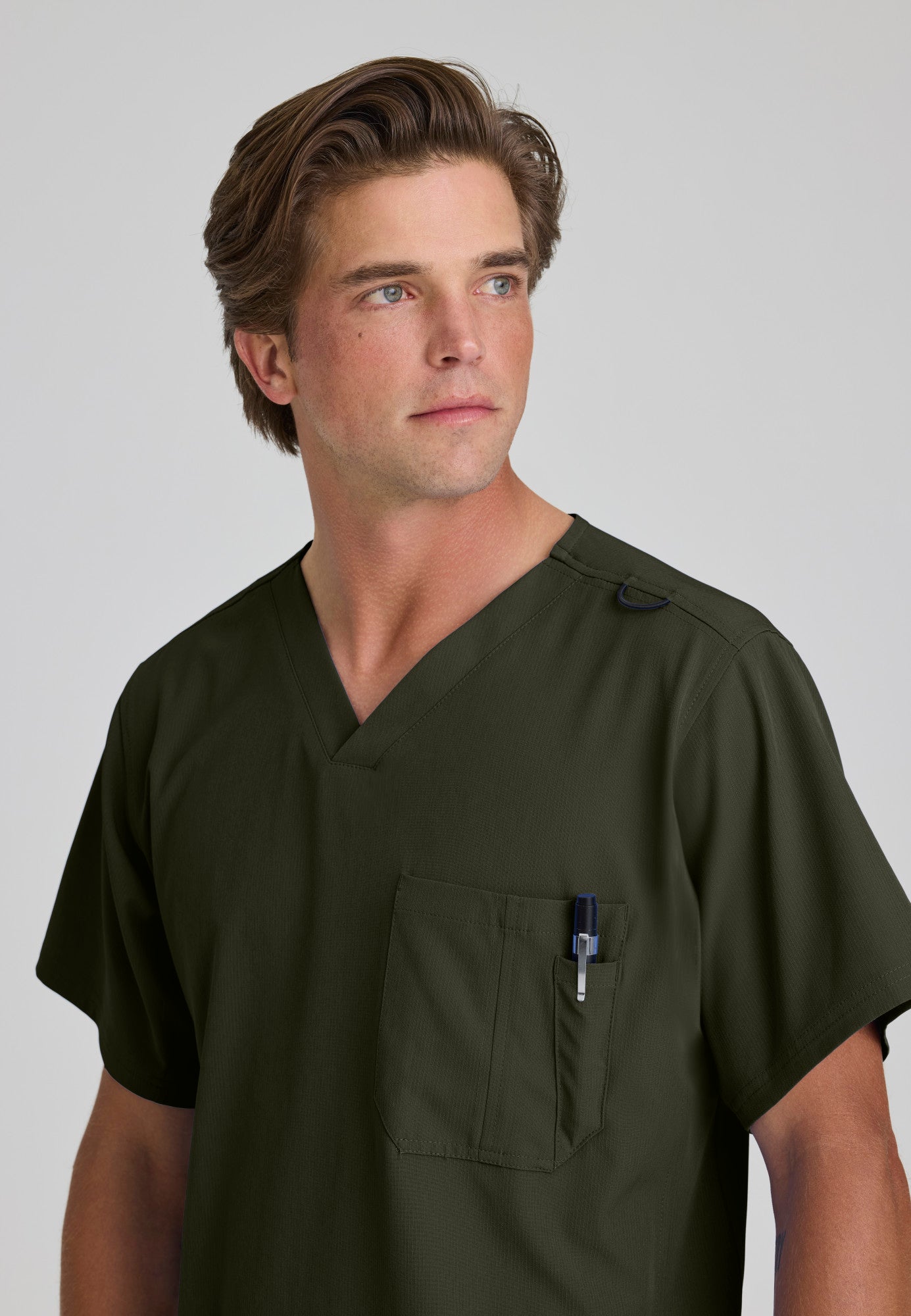 Structure Top - Olive - Grey's Anatomy Scrubs