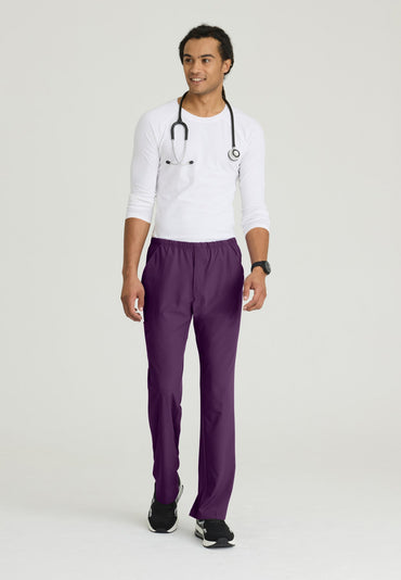 Structure Pant - Eggplant - Jen's Scrubs