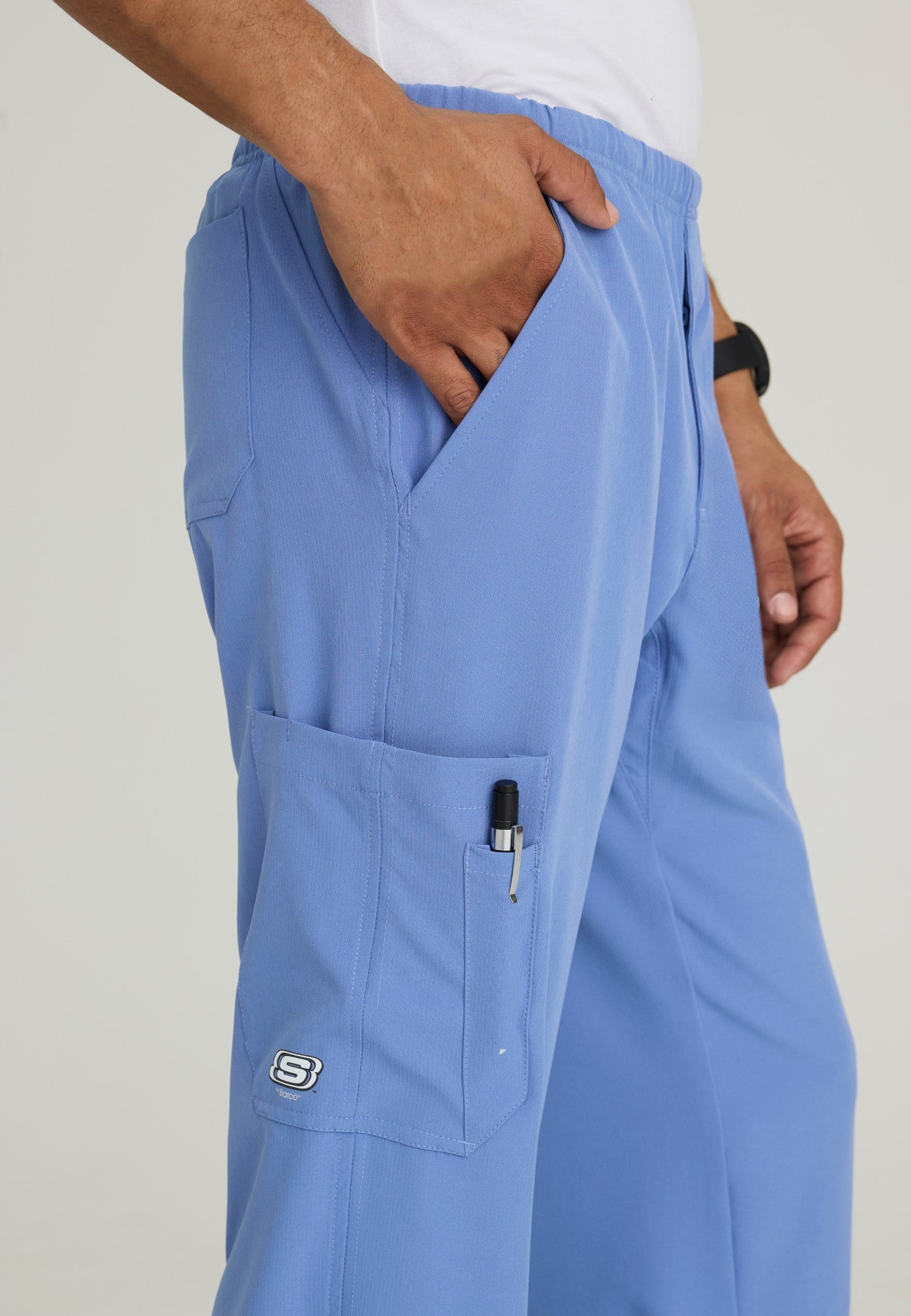 Structure Pant - Ciel Blue - Jen's Scrubs