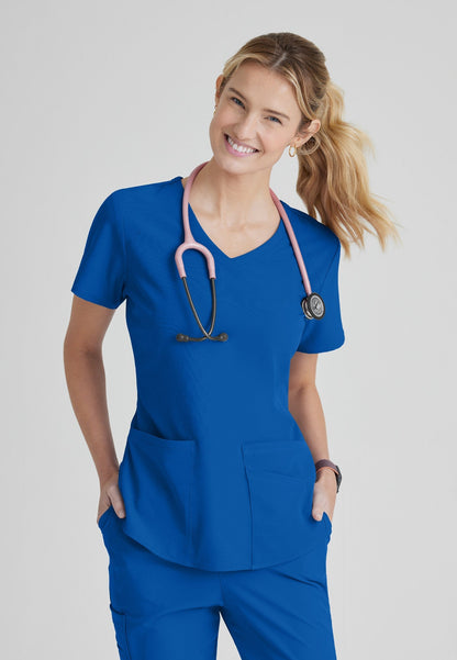 Breeze Top - New Royal - Jen's Scrubs