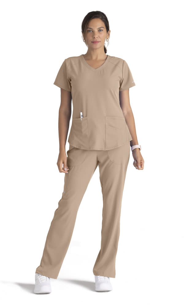 Breeze Top - New Khaki - Jen's Scrubs