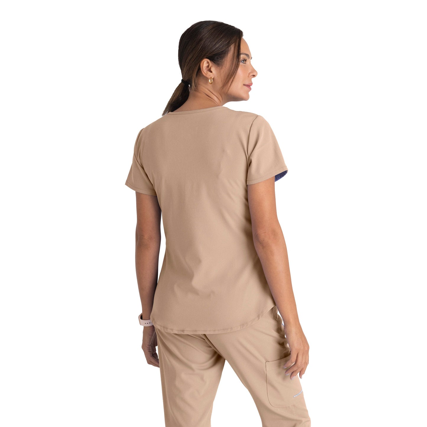 Breeze Top - New Khaki - Jen's Scrubs