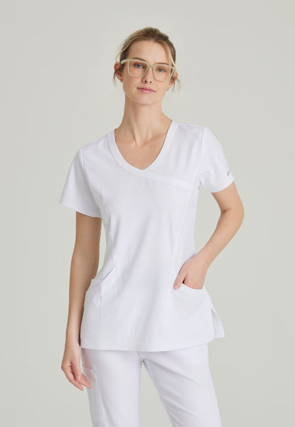Reliance Top - White - Jen's Scrubs