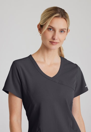 Reliance Top - Pewter - Jen's Scrubs