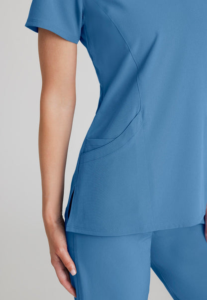 Reliance Top - Ciel Blue - Jen's Scrubs