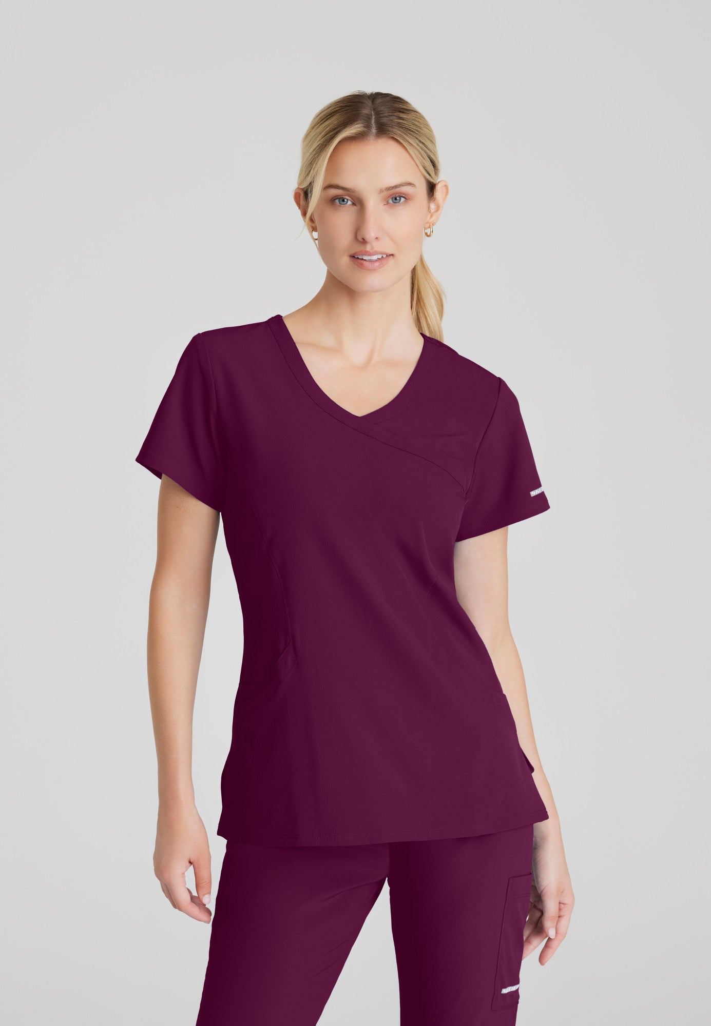 Reliance Top - Wine - Jen's Scrubs
