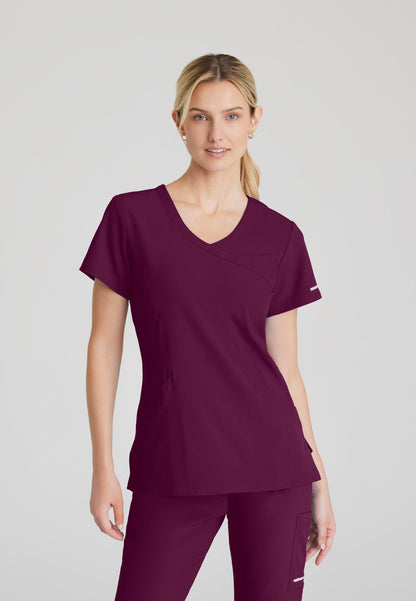 Reliance Top - Wine - Jen's Scrubs