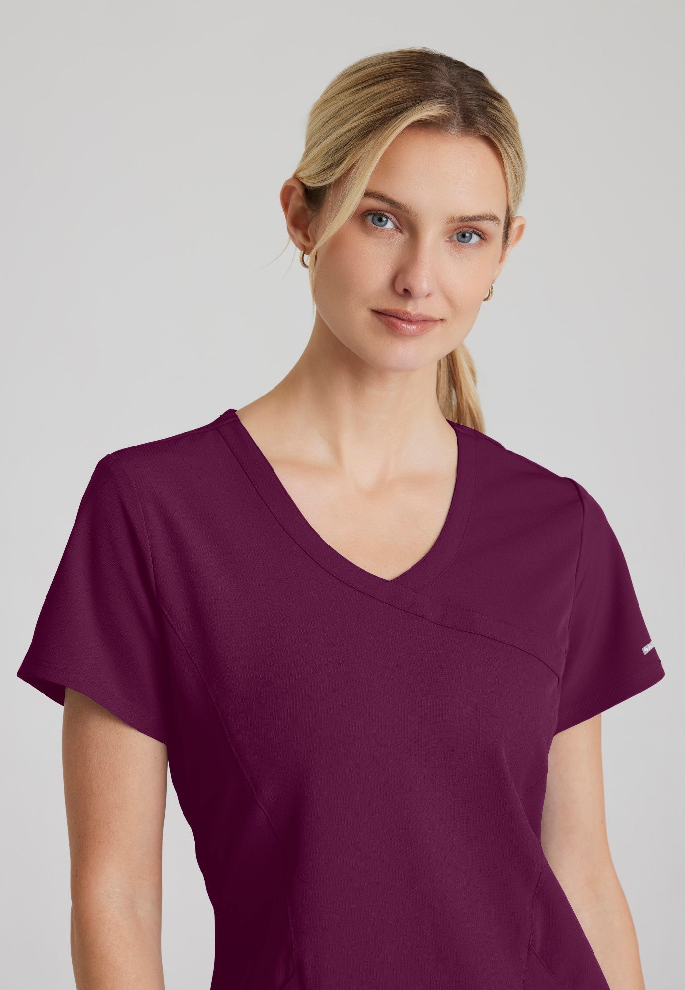 Reliance Top - Wine - Jen's Scrubs