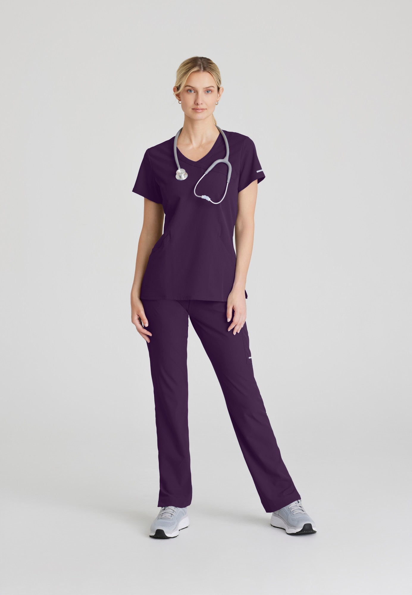 Breeze Pant - Eggplant - Jen's Scrubs