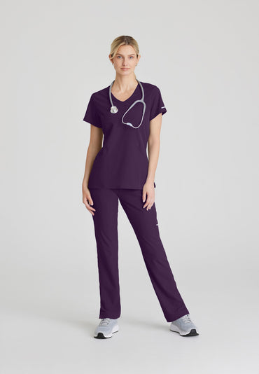 Breeze Pant - Eggplant - Jen's Scrubs