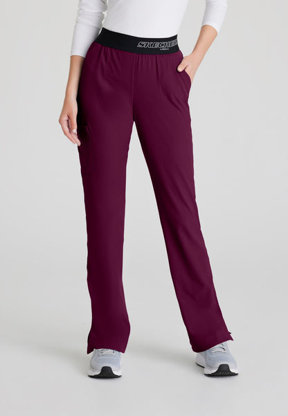 Breeze Pant - Wine - Jen's Scrubs