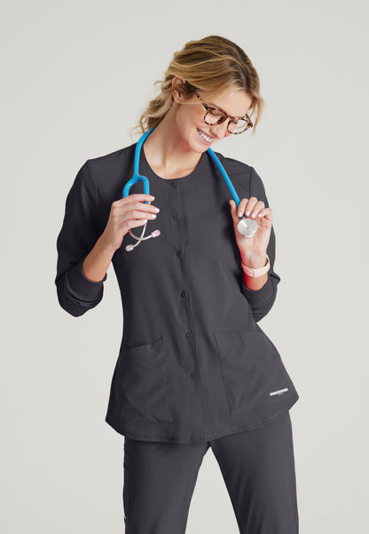 Stability Warm-Up - Pewter - Jen's Scrubs