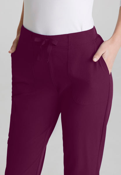 Charge Pant - Wine - Jen's Scrubs