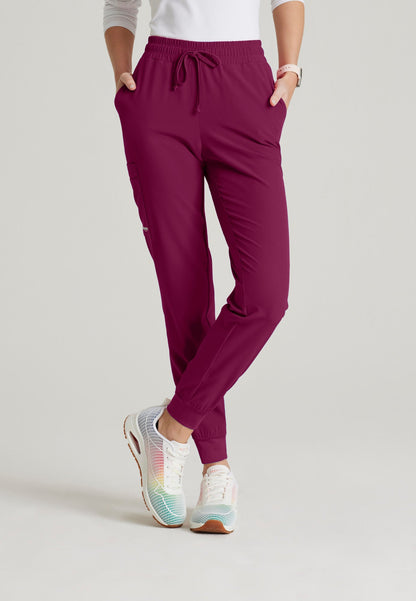Theory Jogger - Wine - Jen's Scrubs