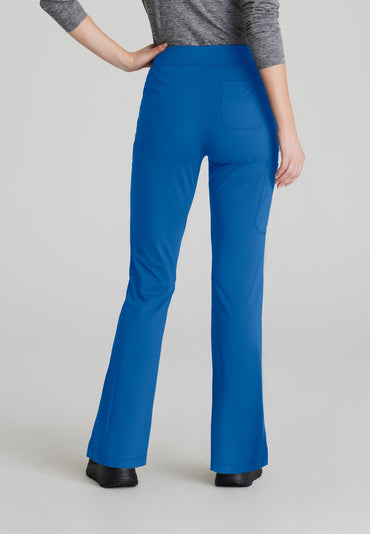 Glide Knit Flare Pant - New Royal - Jen's Scrubs