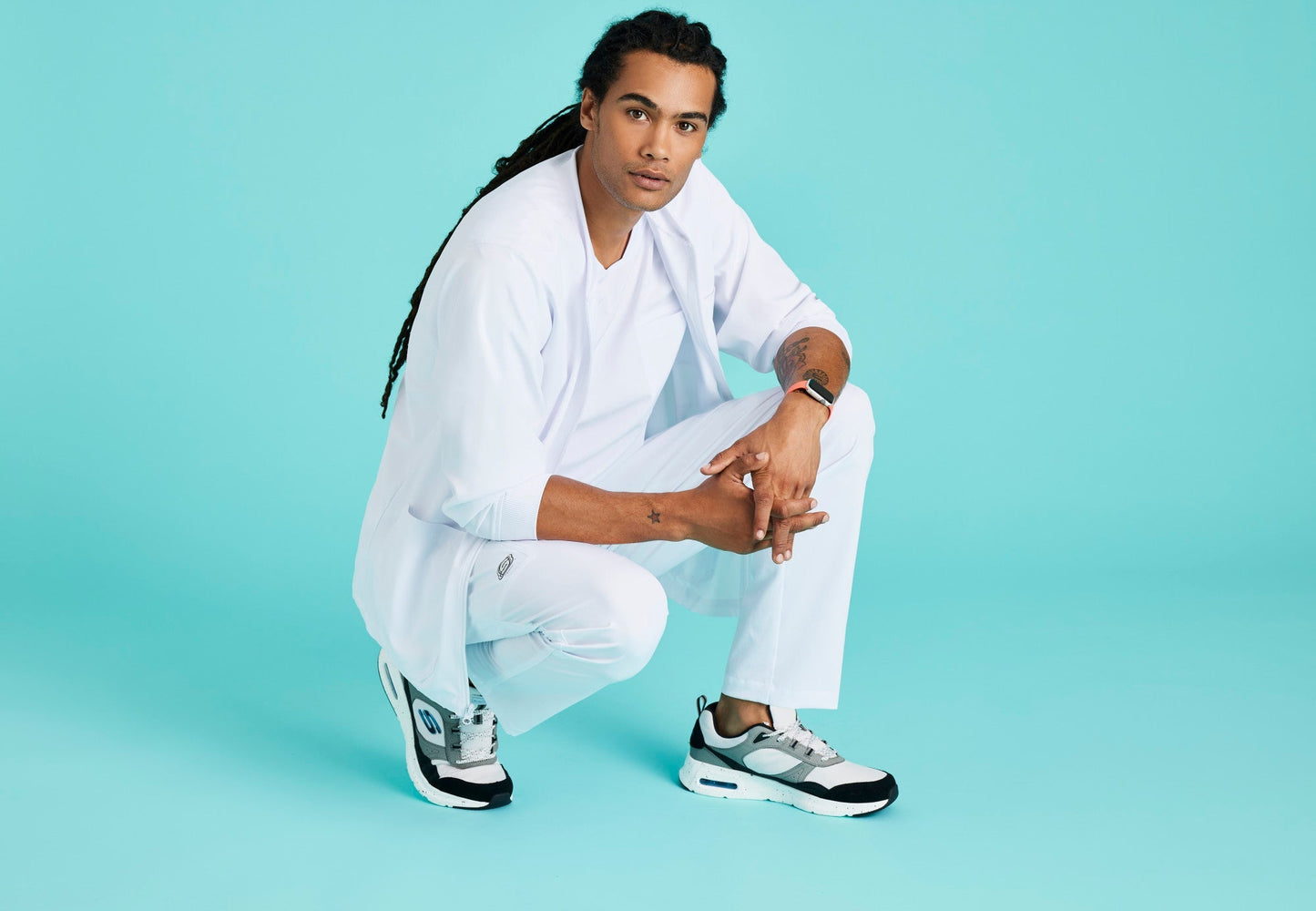 Reach Knit Pant - New Royal - Jen's Scrubs