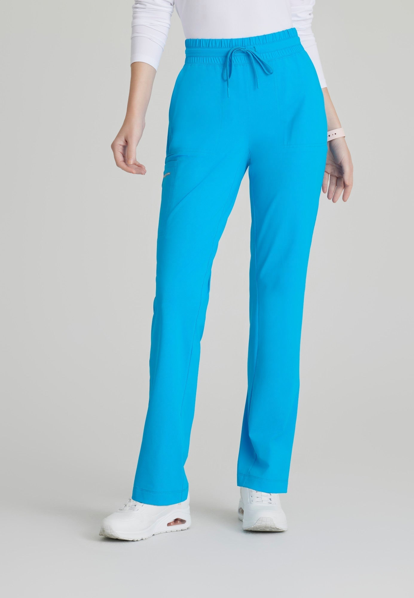 Reach Knit Pant - Bold Azure - Jen's Scrubs