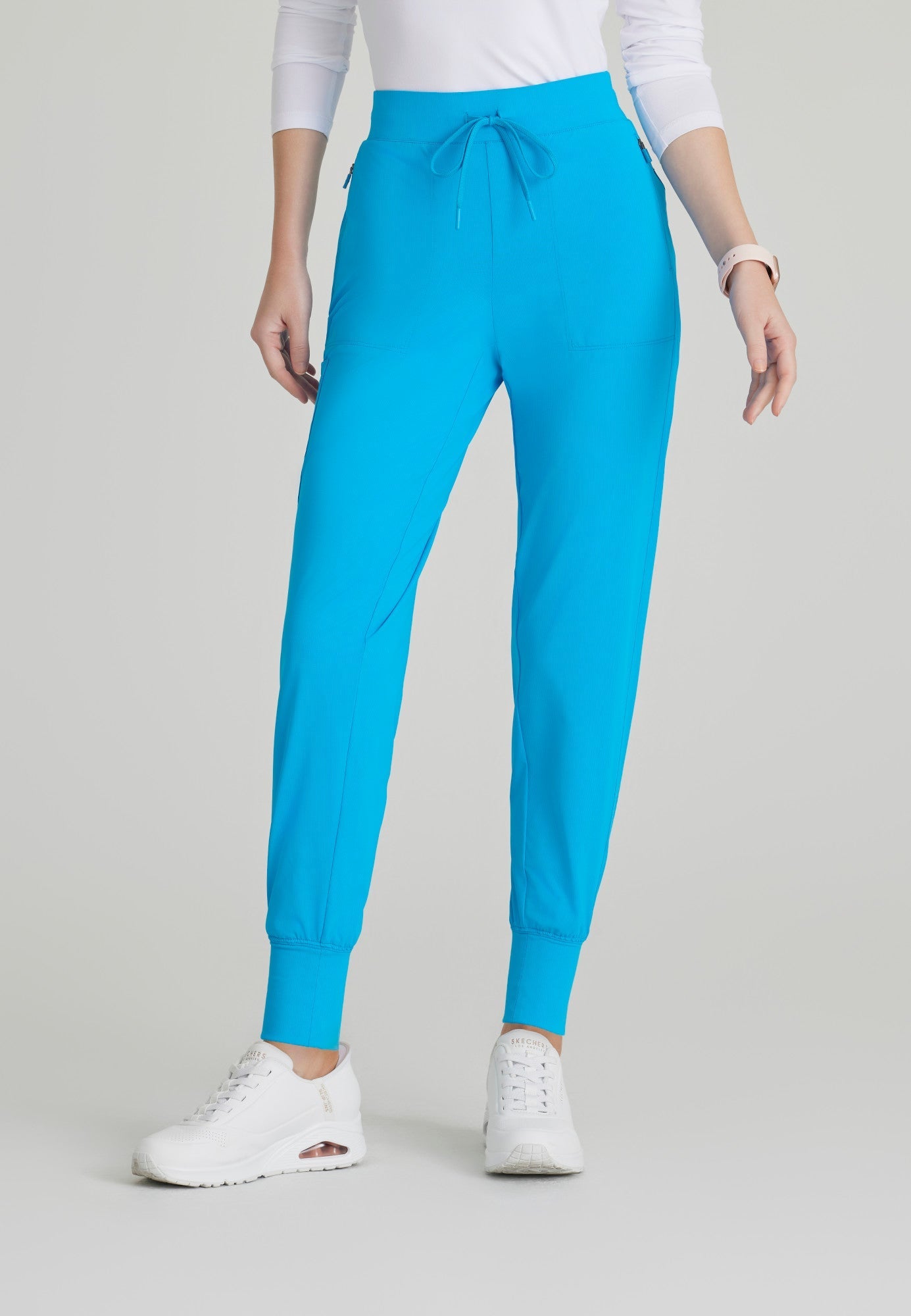 Pace Knit Jogger - Bold Azure - Jen's Scrubs