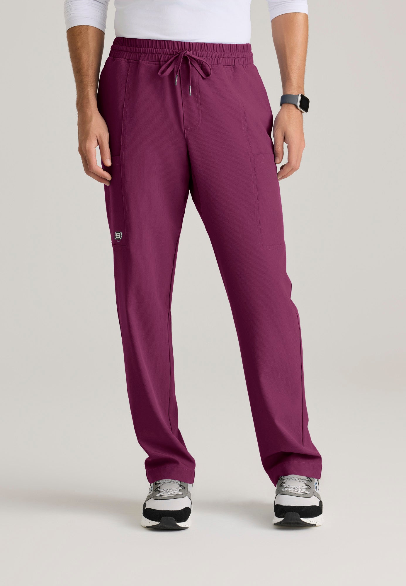 Horizon Pant - Wine - Jen's Scrubs