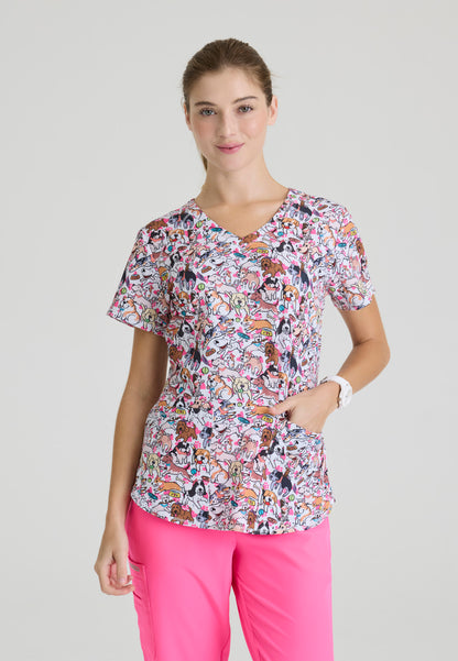 Essence Top - Central Park - Grey's Anatomy Scrubs