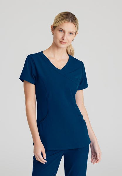Charge Top - Navy - Jen's Scrubs