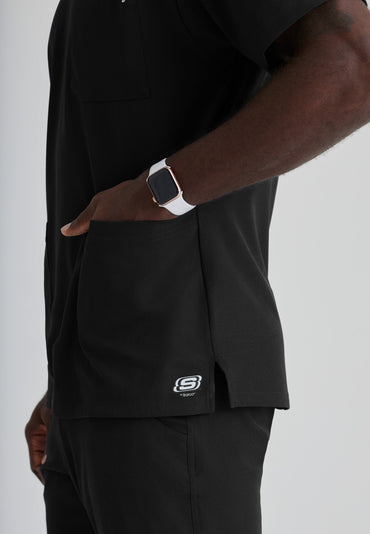 Crew Top - Black - Jen's Scrubs