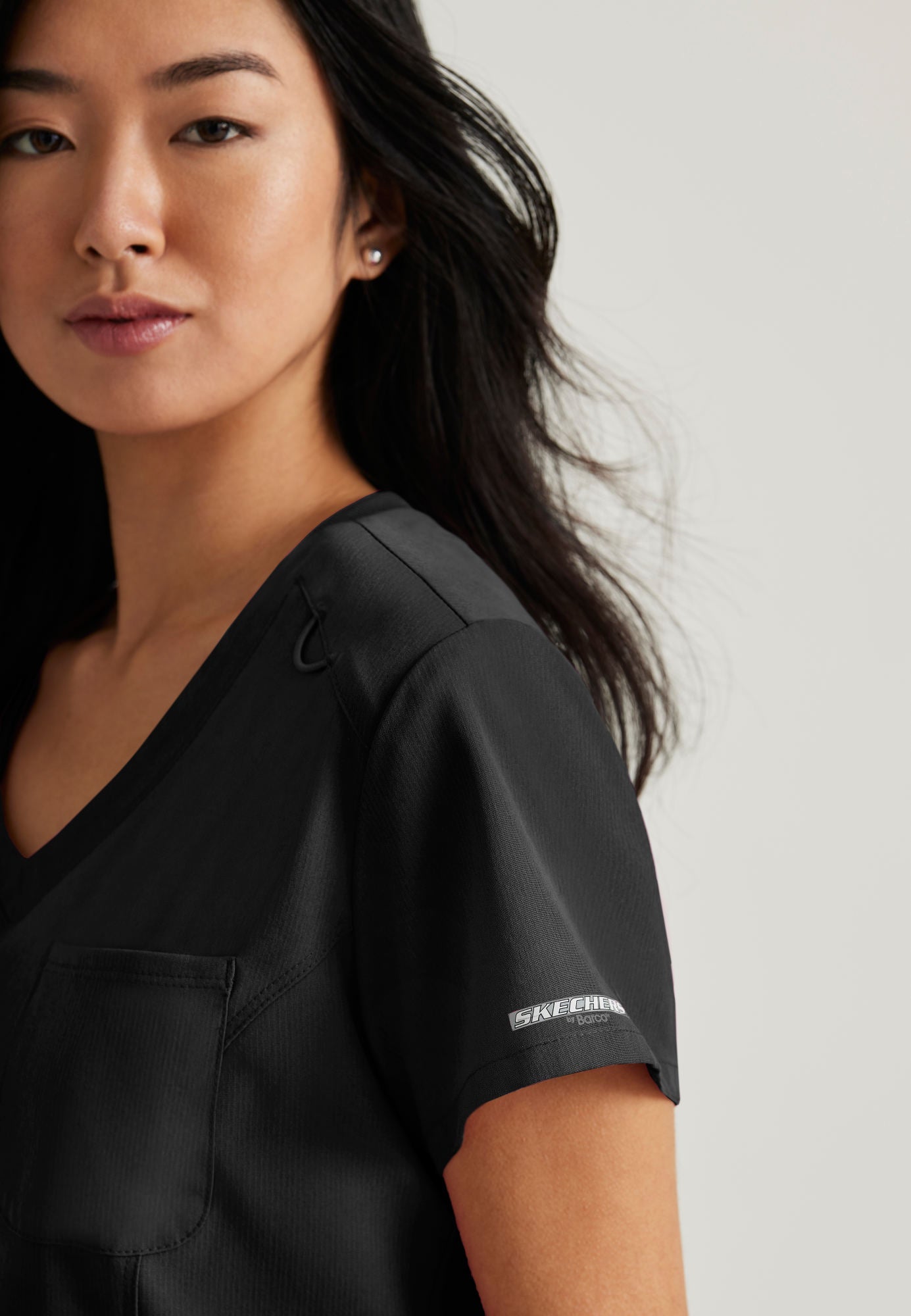 Dignity Top - Black - Jen's Scrubs