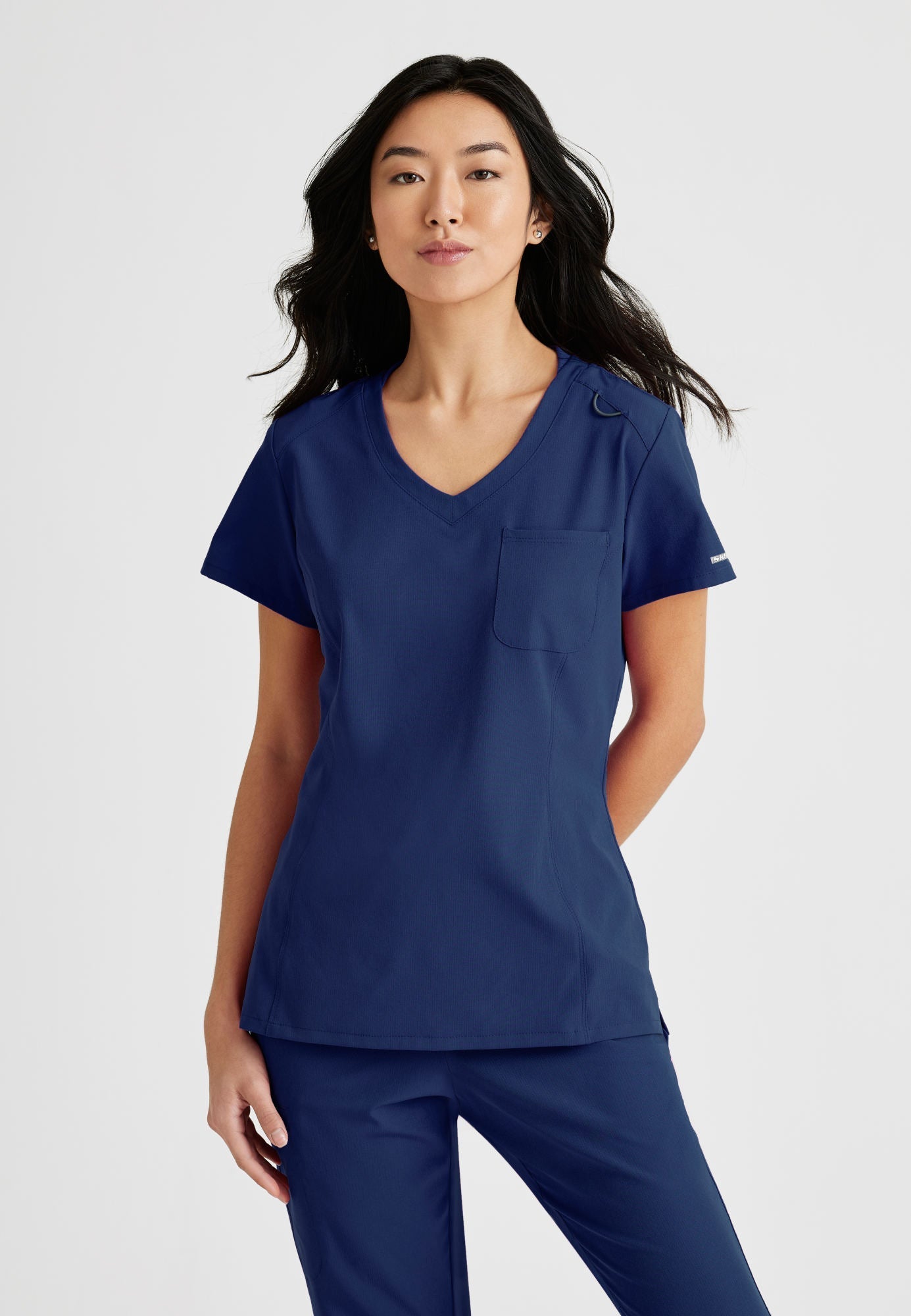 Dignity Top - Navy - Jen's Scrubs