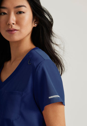 Dignity Top - Navy - Jen's Scrubs