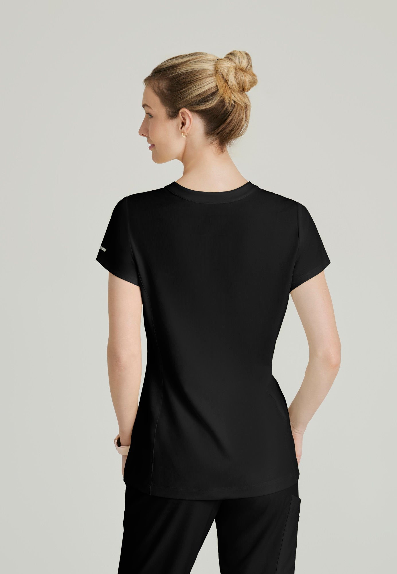 Coast Top - Black - Jen's Scrubs