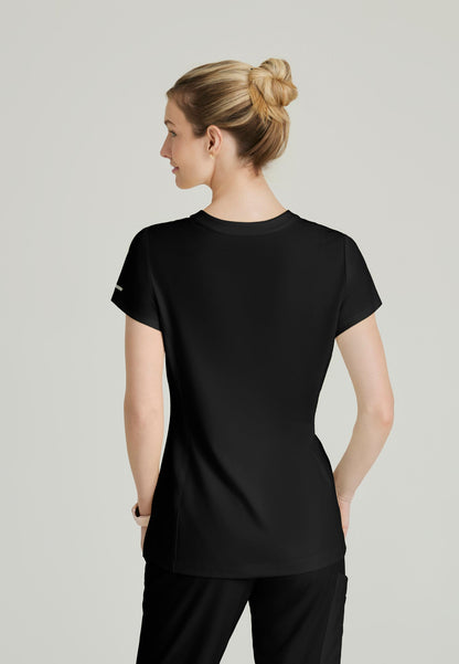 Coast Top - Black - Jen's Scrubs