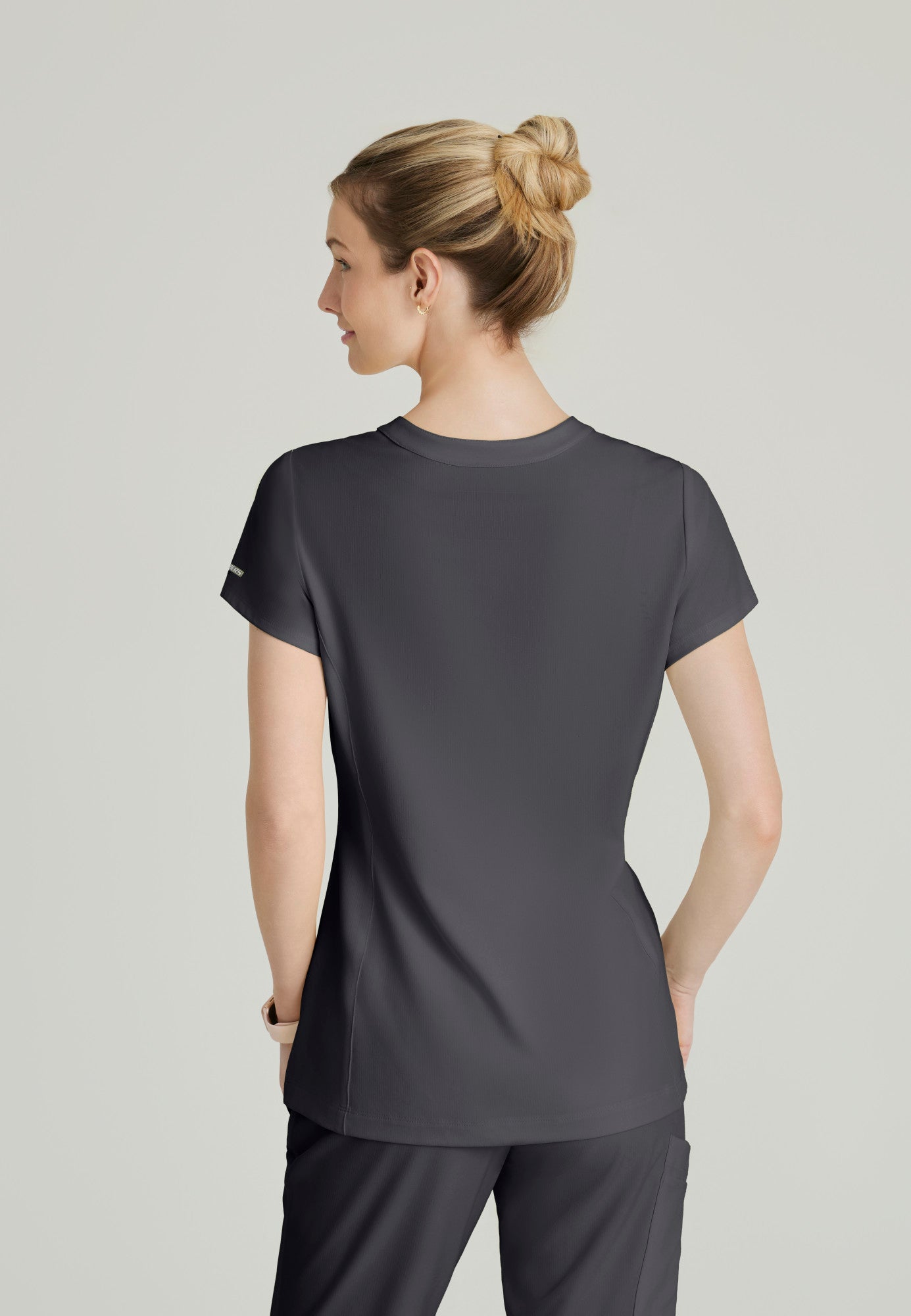 Coast Top - Pewter - Jen's Scrubs